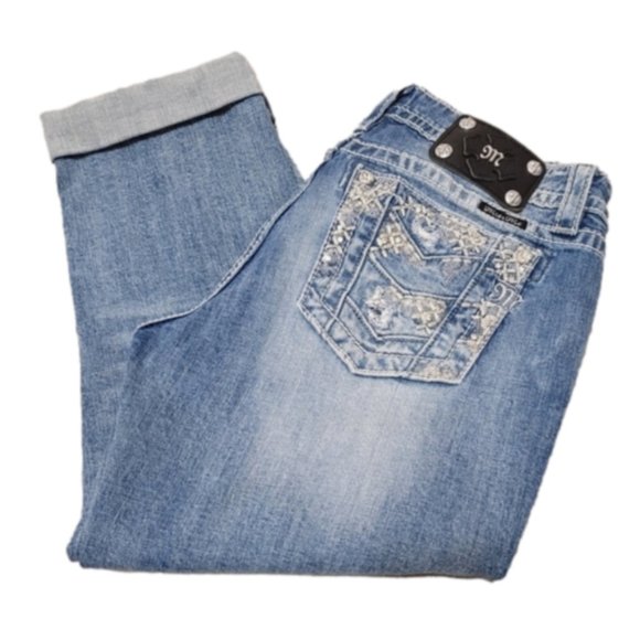 Miss Me Denim - Miss Me Boyfriend Capris size 28